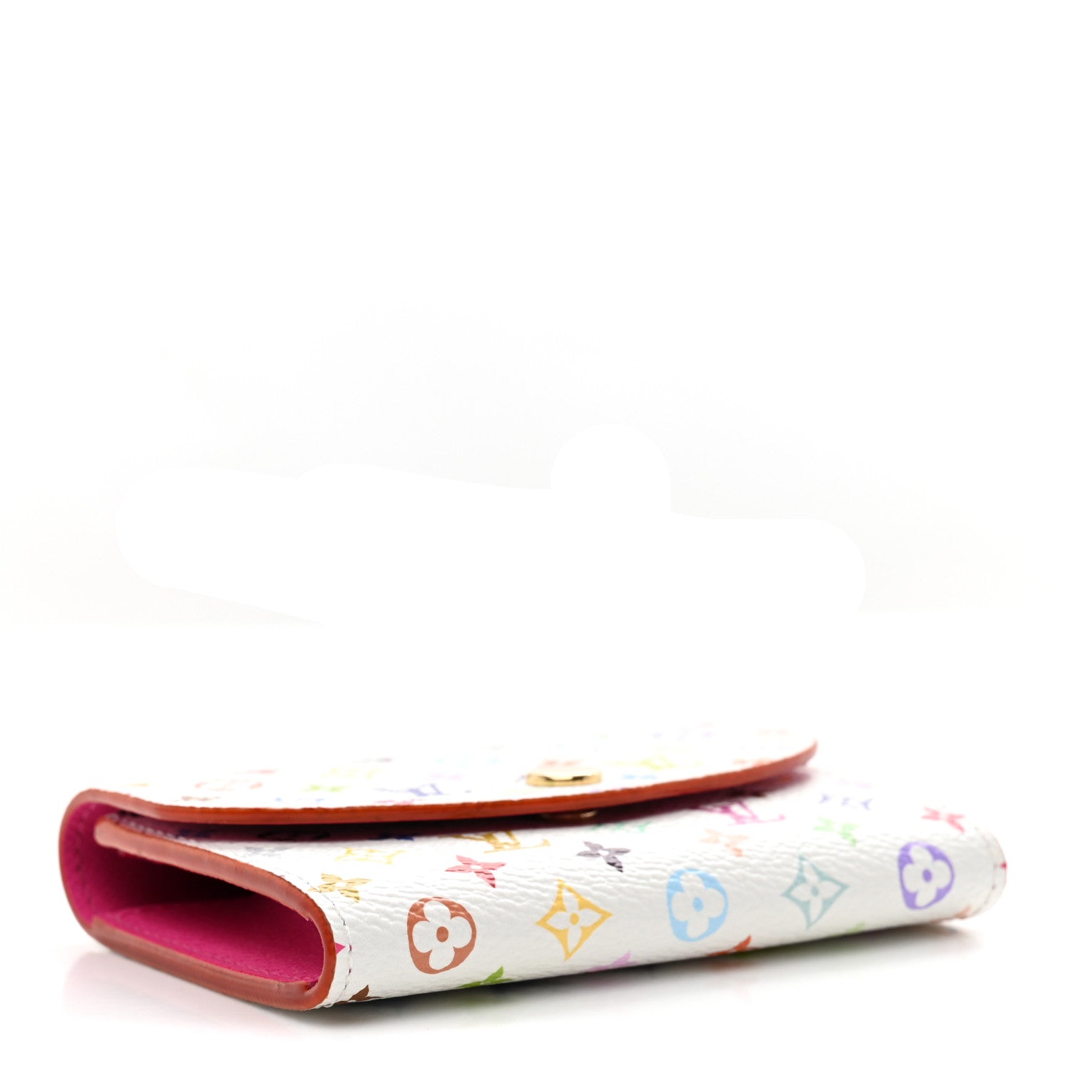 Louis Vuitton LV X TM Monogram Multicolor Rosalie Coin Purse White Kawaii Pink