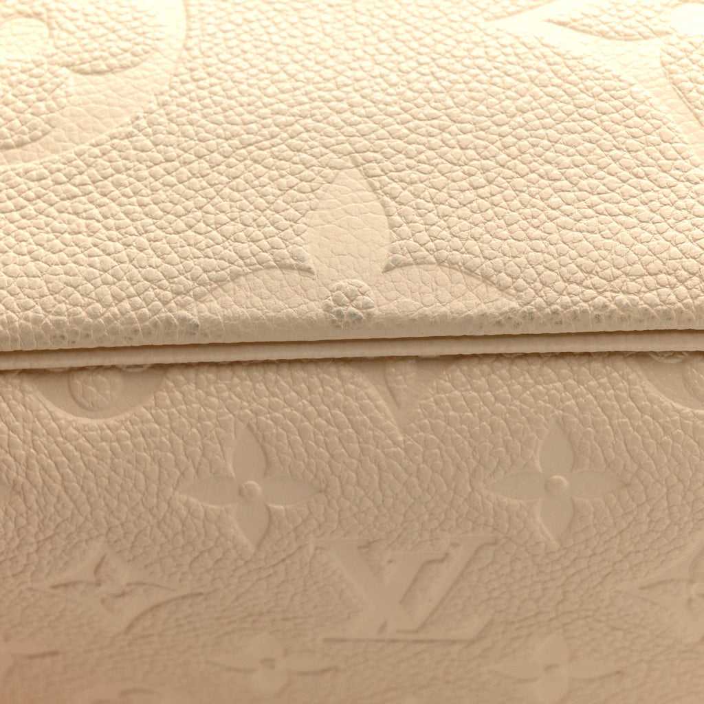Louis Vuitton Empreinte Monogram Giant Neverfull MM Cream