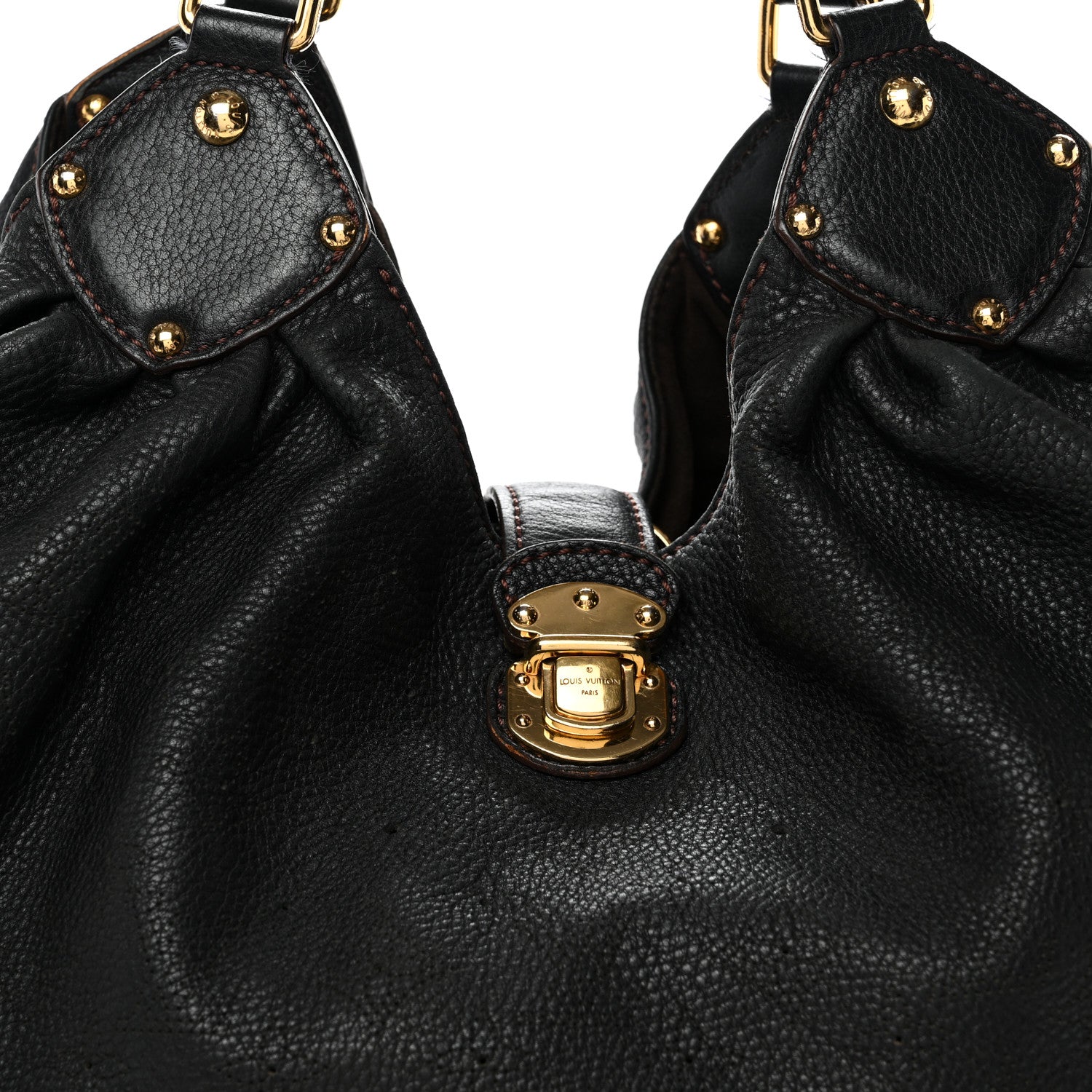 Louis Vuitton Mahina L Black
