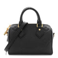 Louis Vuitton Empreinte Monogram Giant Speedy Bandouliere 20 Black