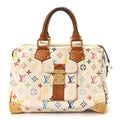 Louis Vuitton Monogram Multicolor Speedy 30 White