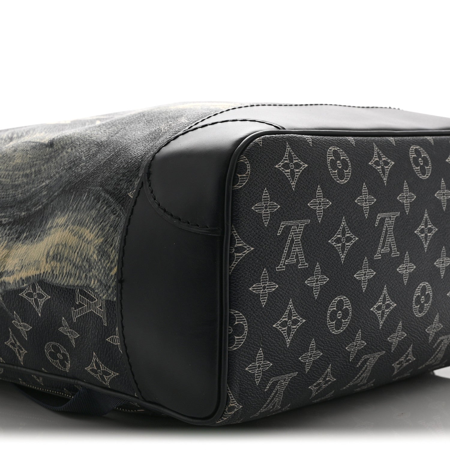 Louis Vuitton Savane Monogram Elephant Chapman Steamer Backpack Encre