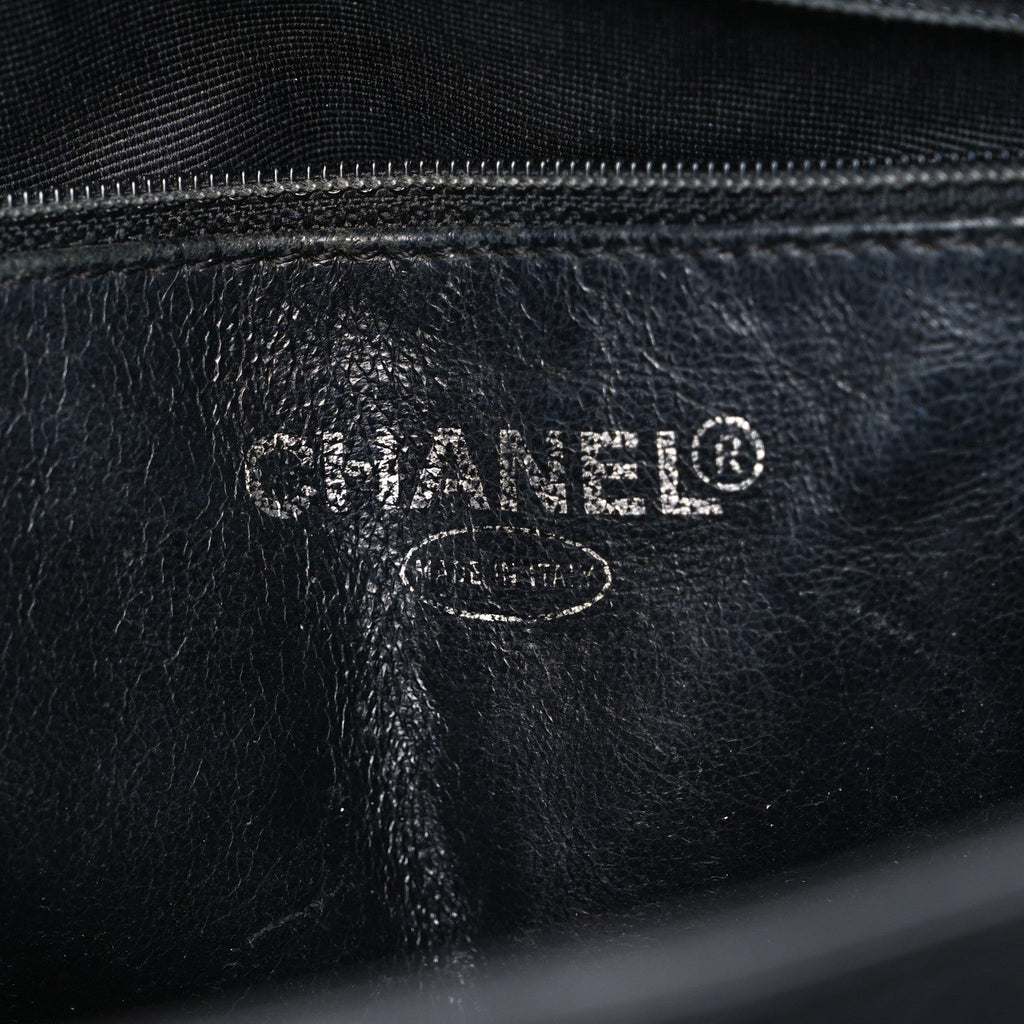 Chanel Caviar Quilted Medallion Tote Black