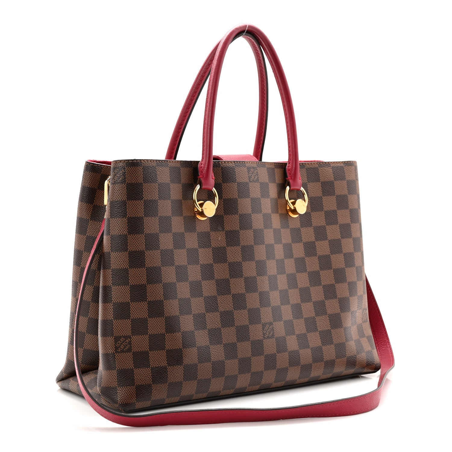 Louis Vuitton Damier Ebene LV Riverside Lie De Vin
