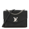 Louis Vuitton Soft Calfskin My Lockme Chain Bag BB Black