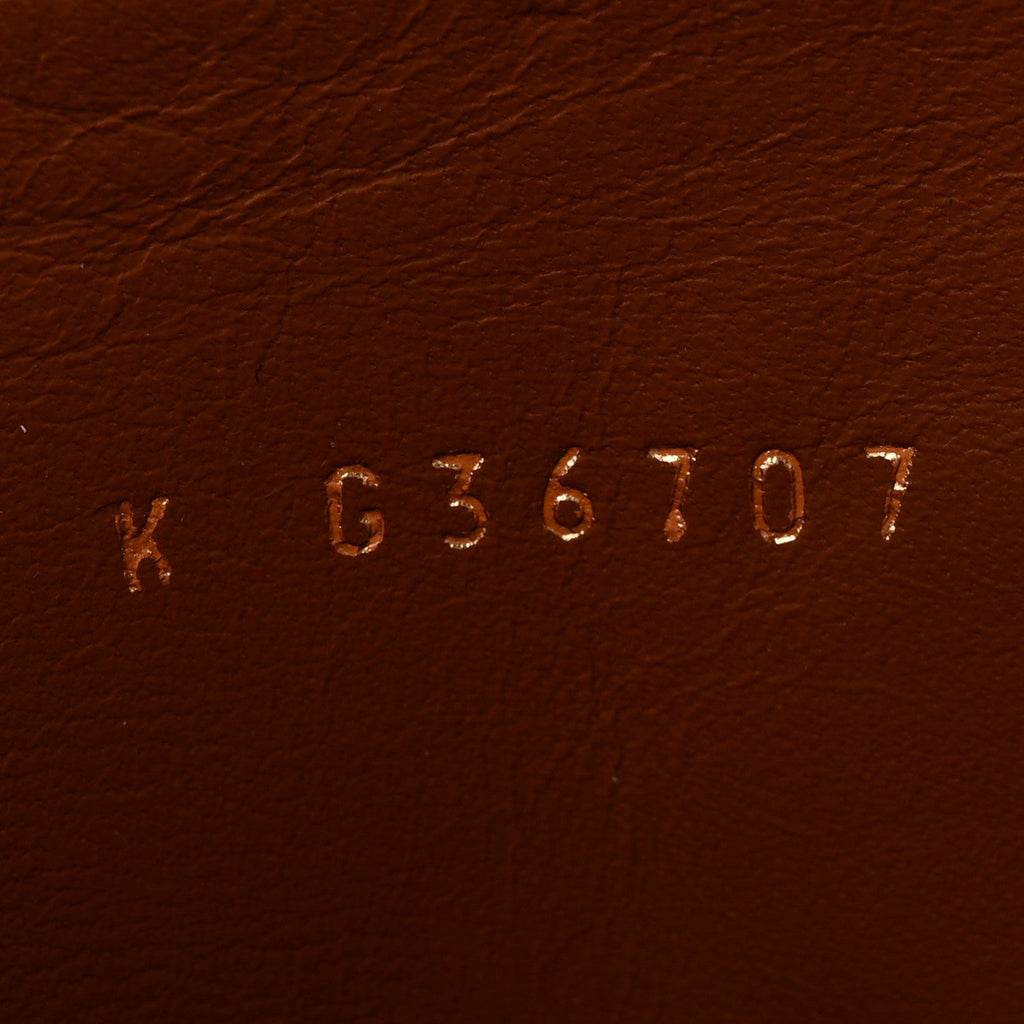 Calfskin CC Logo Mid Calf Boots 39 Brown