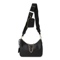 Prada Saffiano Lux Re-Edition 2005 Shoulder Bag Black