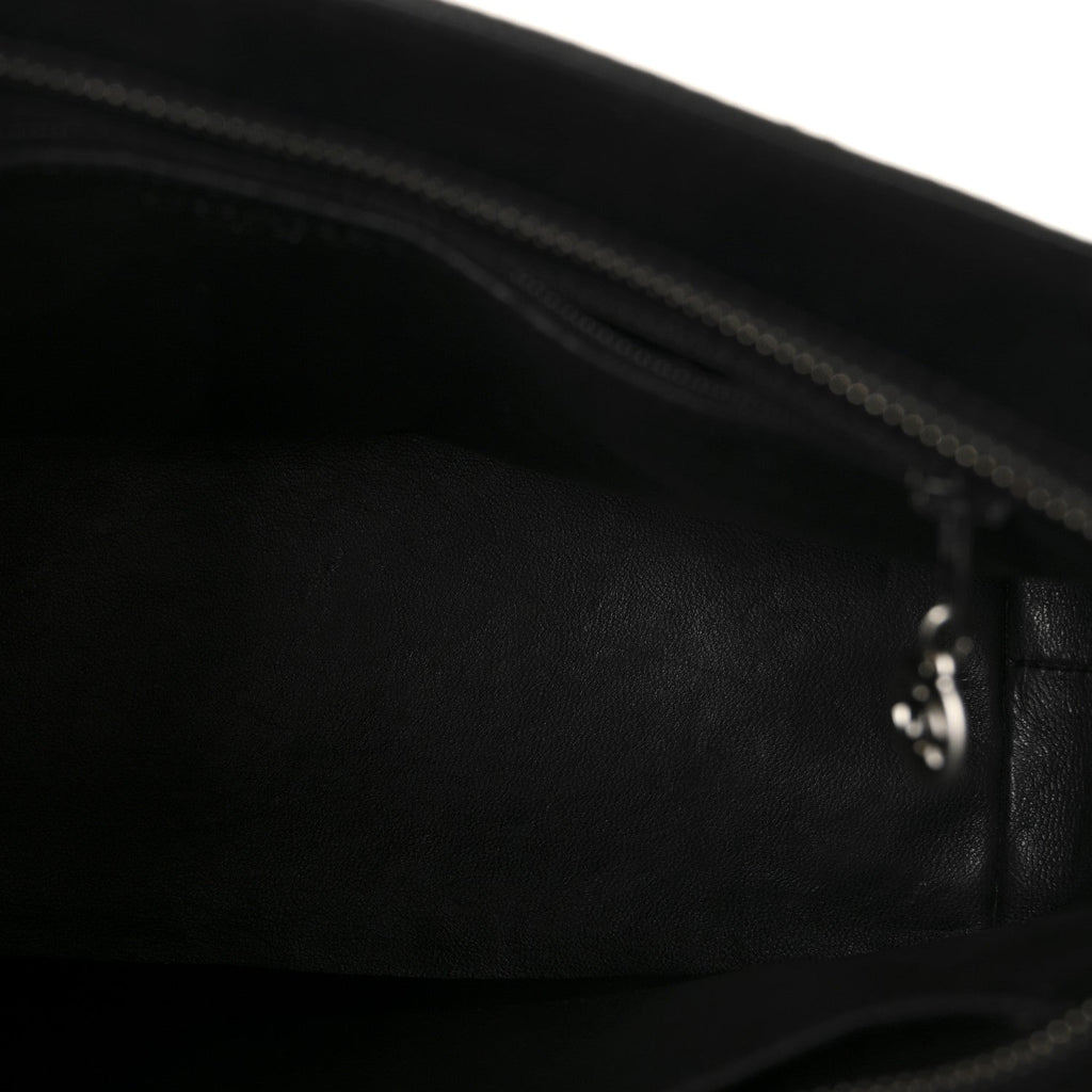 Chanel Caviar Quilted Medallion Tote Black