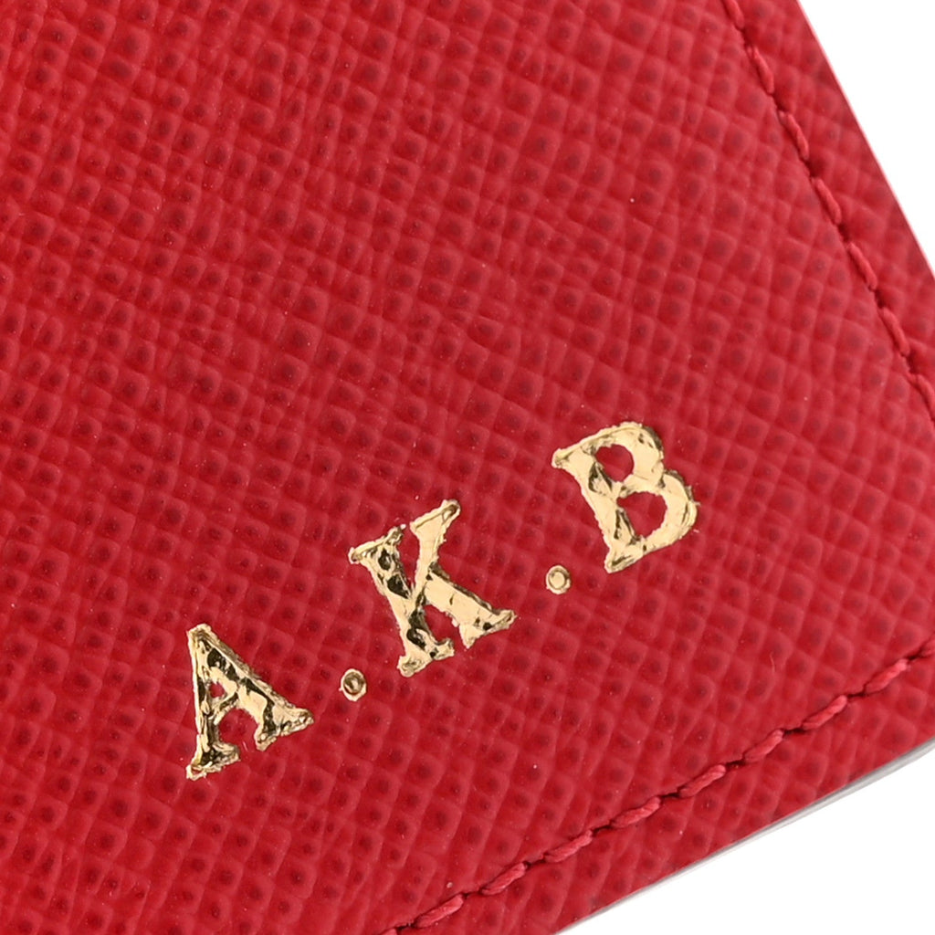 Louis Vuitton Damier Ebene Josephine Wallet Red