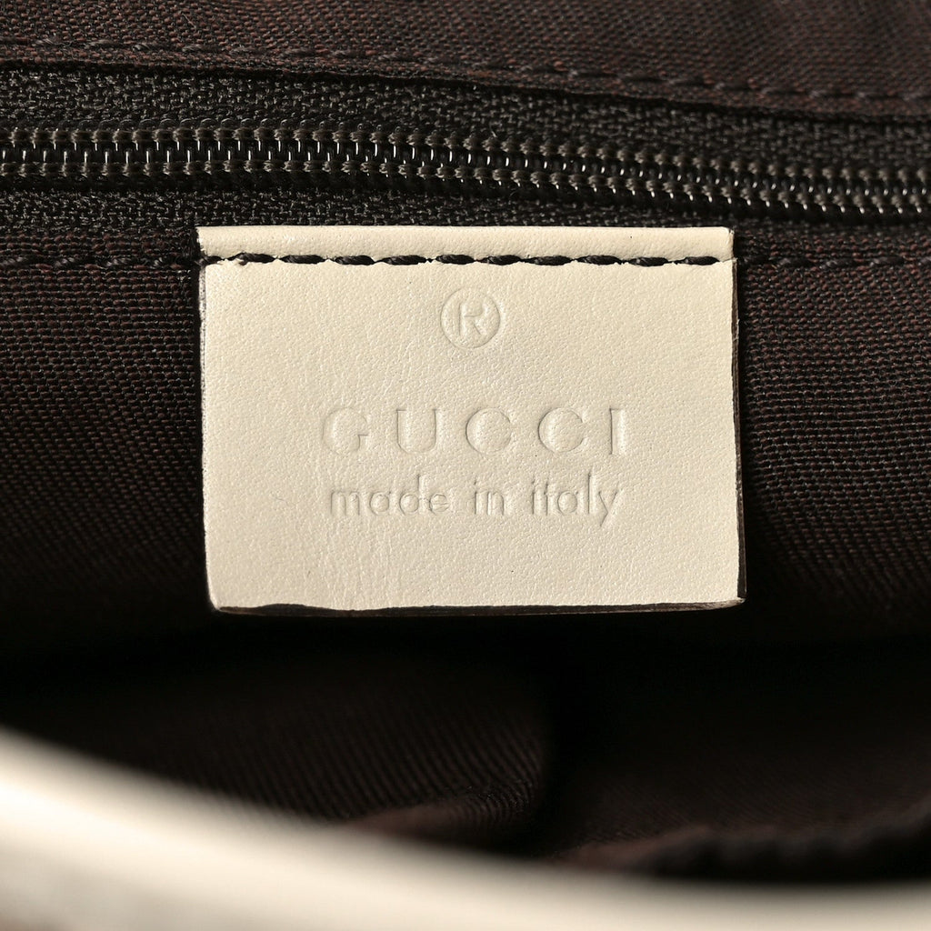 Gucci Monogram Messenger Bag Off White