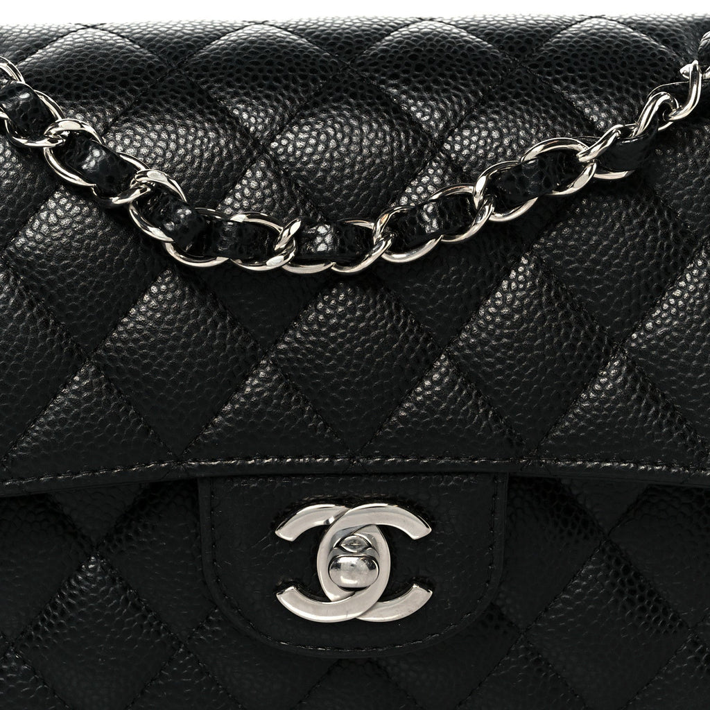Chanel Caviar Quilted Small Double Flap Black