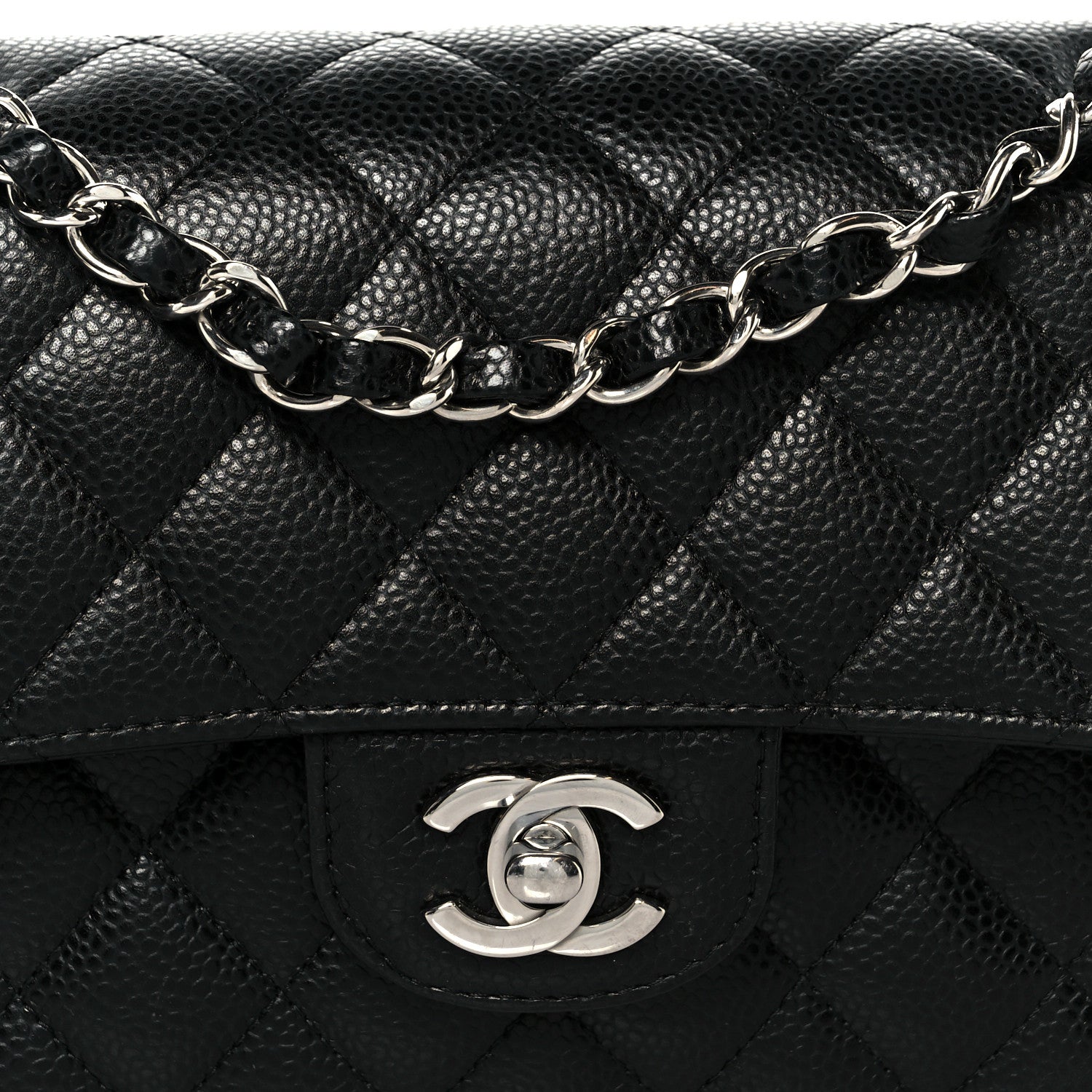 Chanel Caviar Quilted Small Double Flap Black