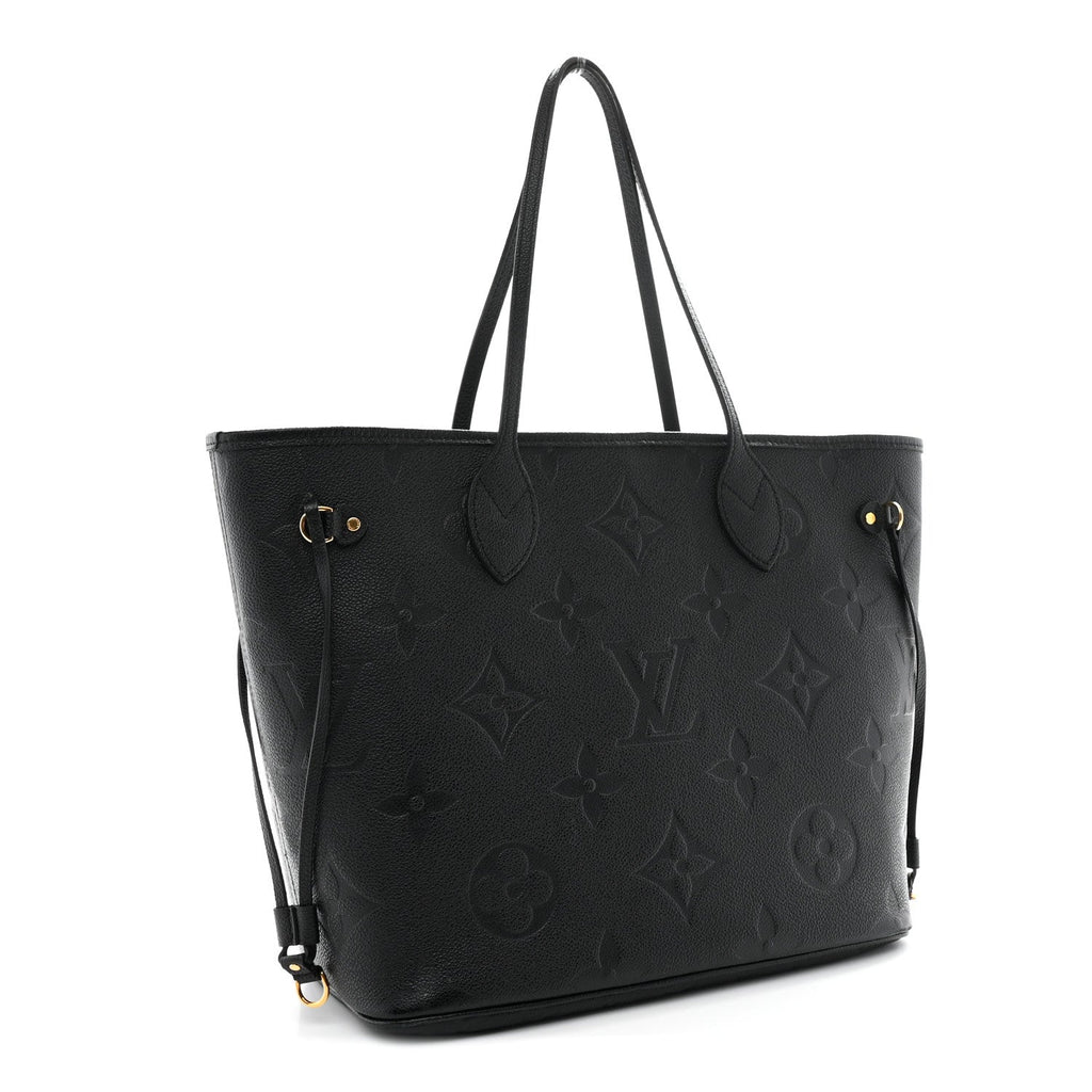 Louis Vuitton Empreinte Monogram Giant Neverfull MM Black