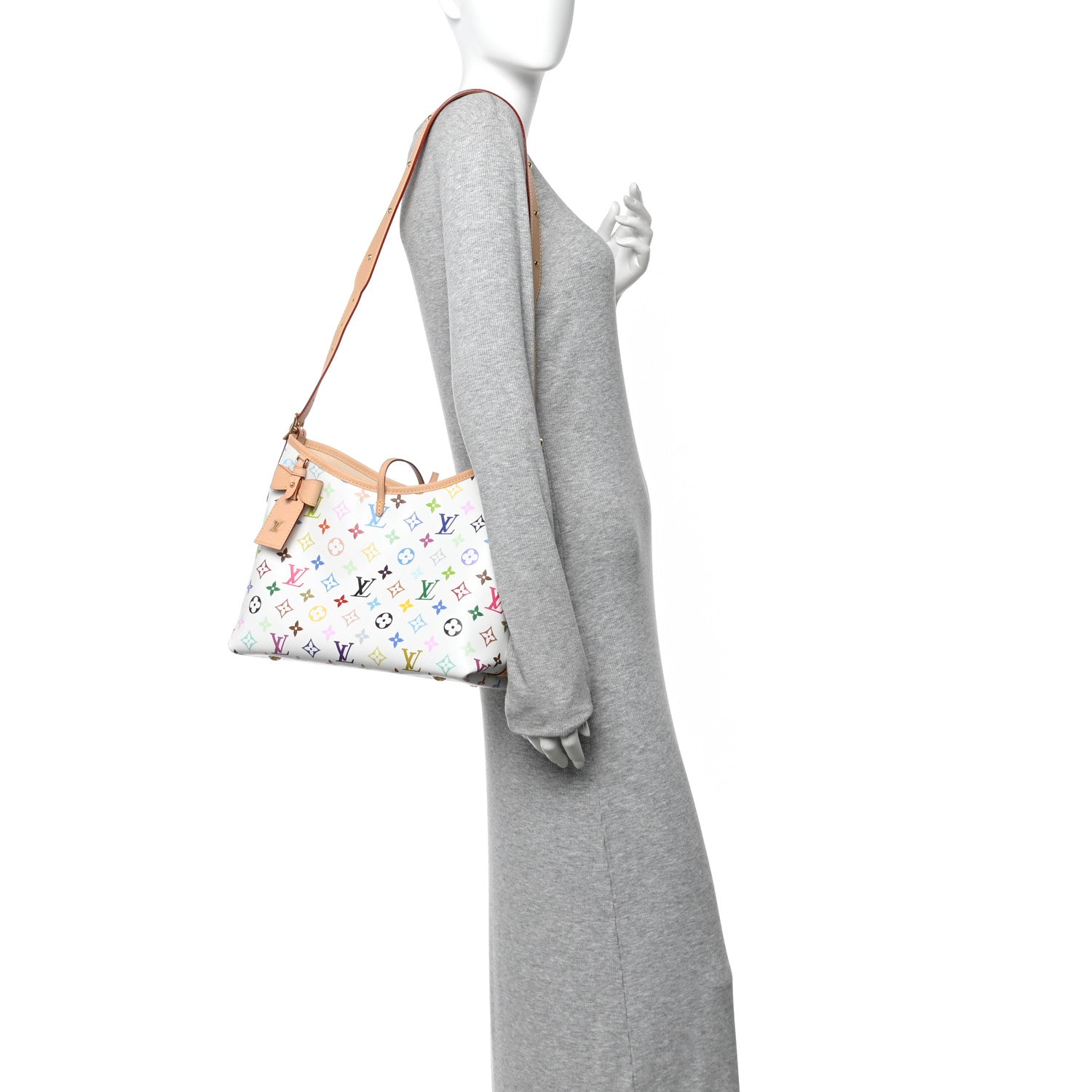 Louis Vuitton LV X TM Monogram Multicolor CarryAll PM White