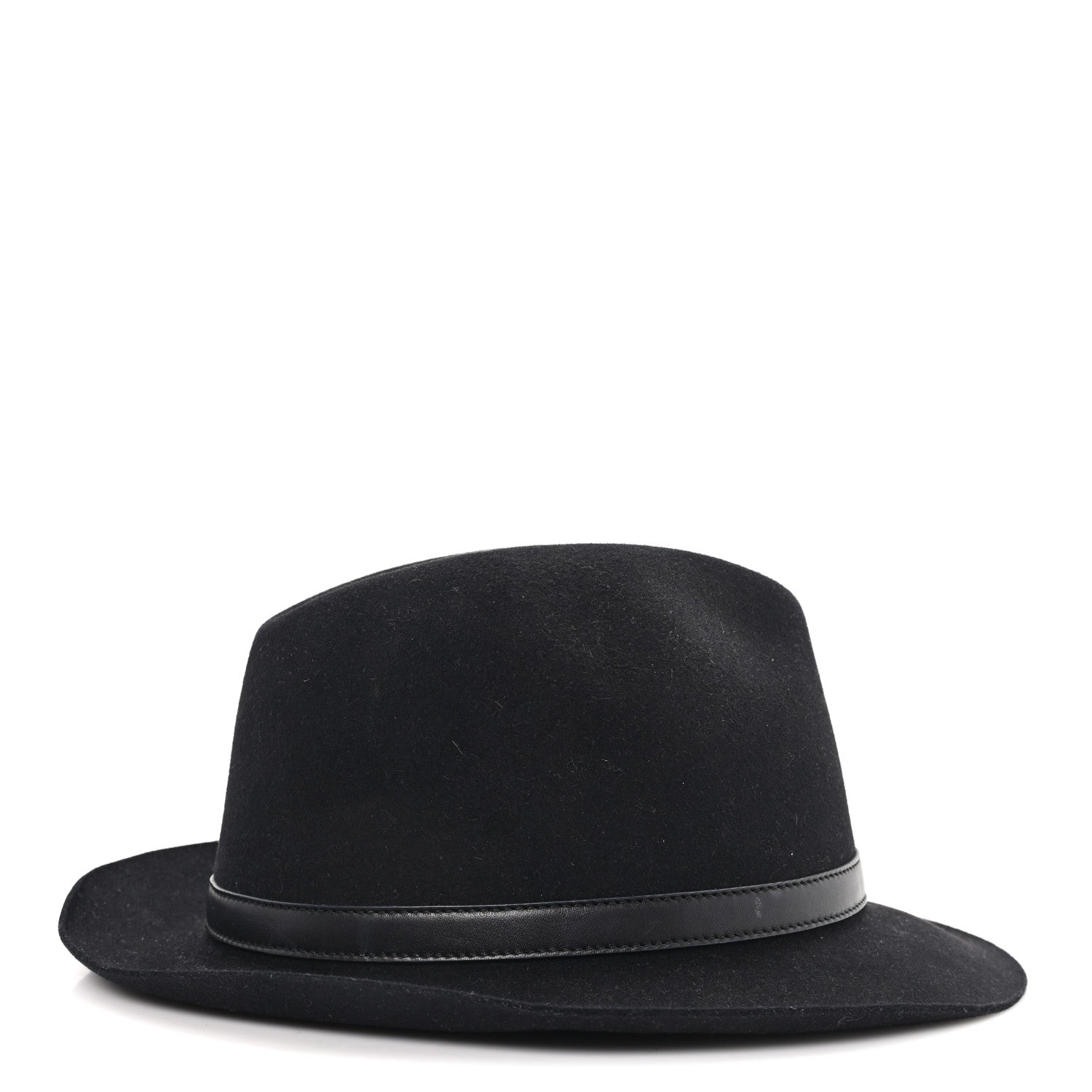 Gucci Felt Horsebit Hat L Black