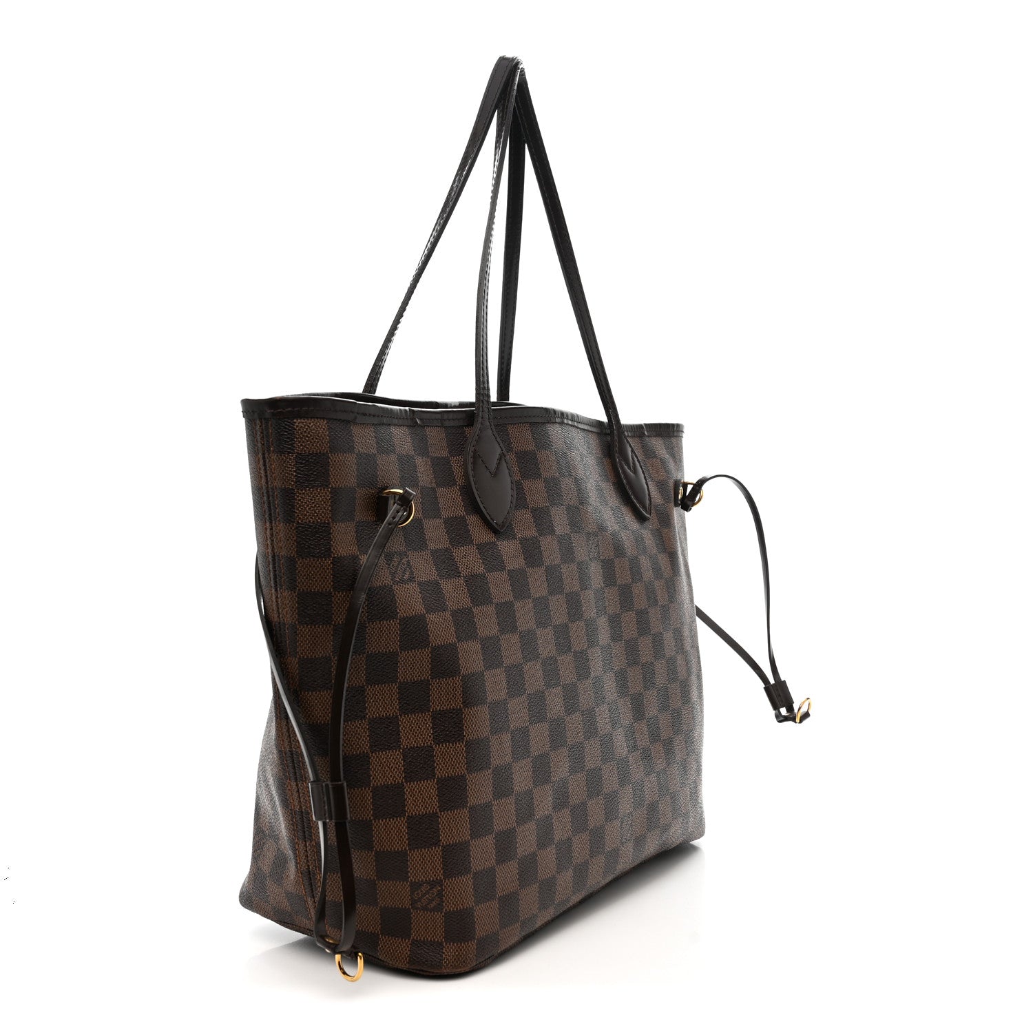 Louis Vuitton Damier Ebene Neo Neverfull MM Rose Ballerine