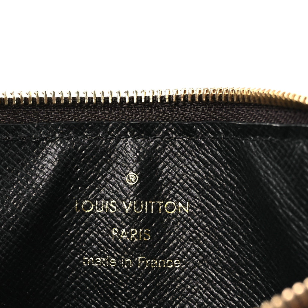Louis Vuitton Monogram Recto Verso Card Holder Black
