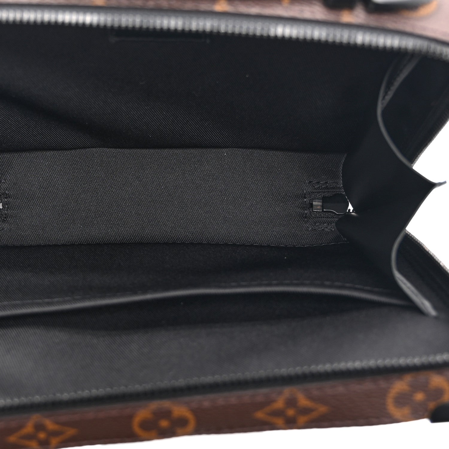 Louis Vuitton Monogram Macassar Handle Soft Trunk Black