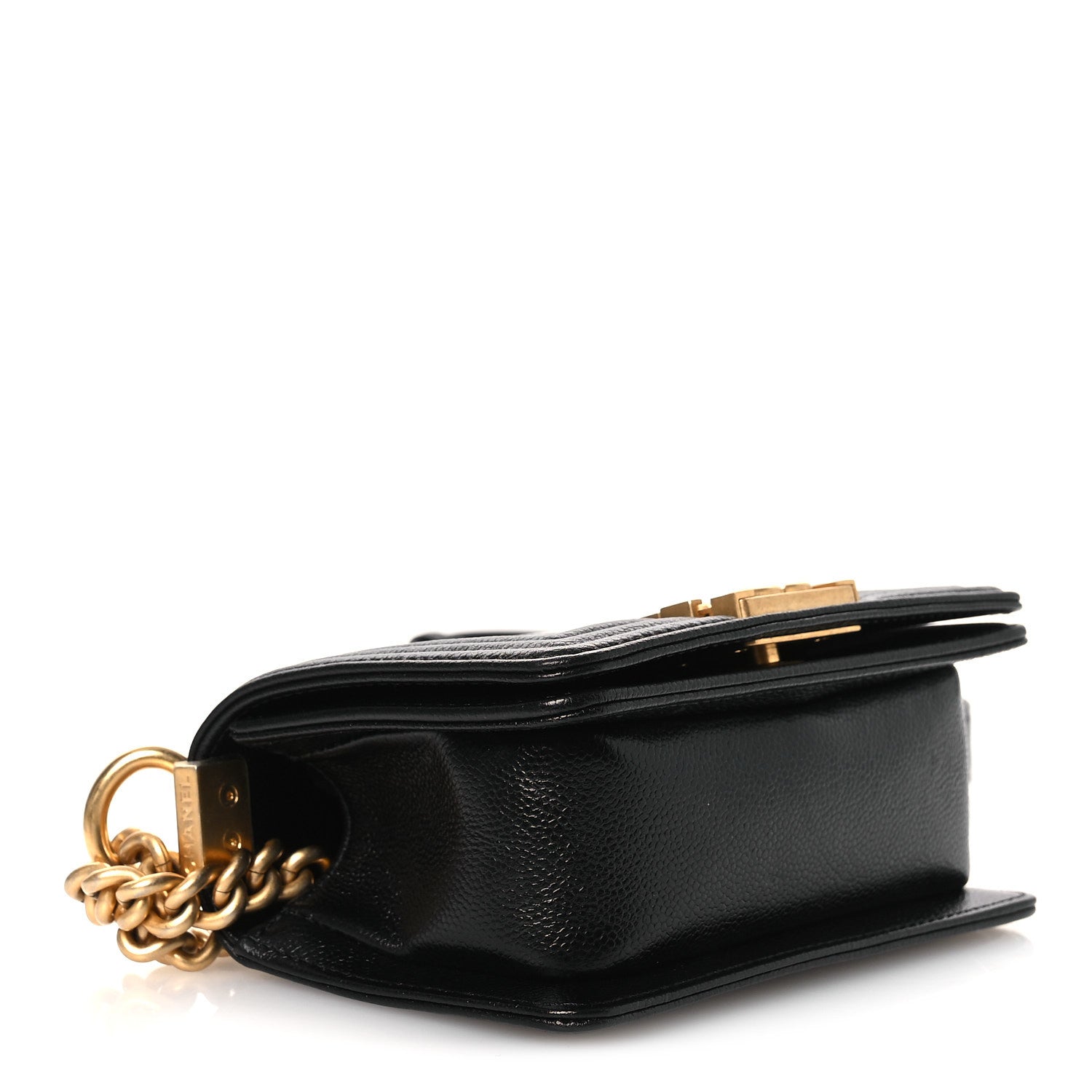 Chanel Caviar Quilted Mini Boy Flap Black