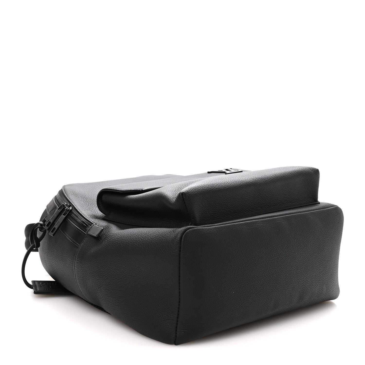 Louis Vuitton Grained Calfskin Aerogram Takeoff Backpack Black