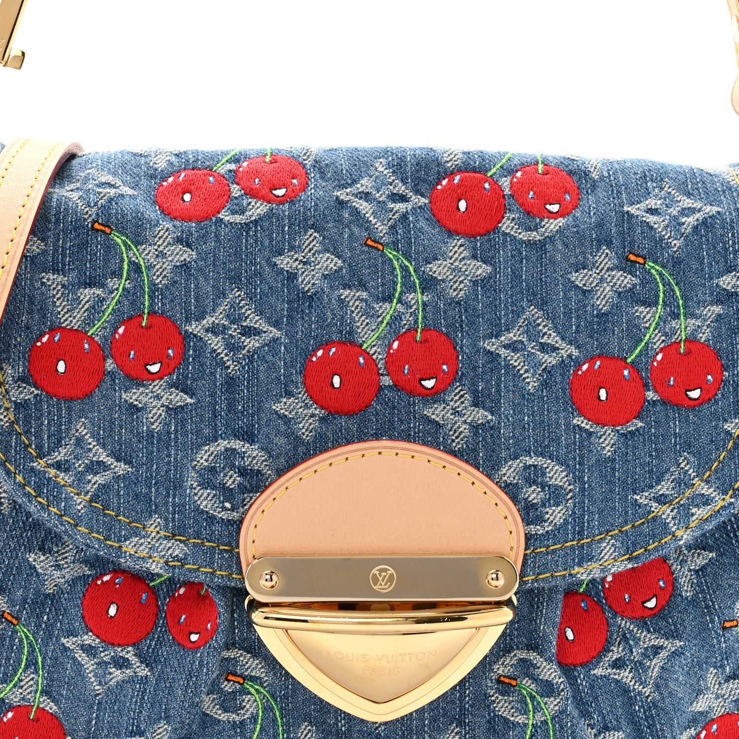 Louis Vuitton LV X TM Monogram Denim Cerises Sunset