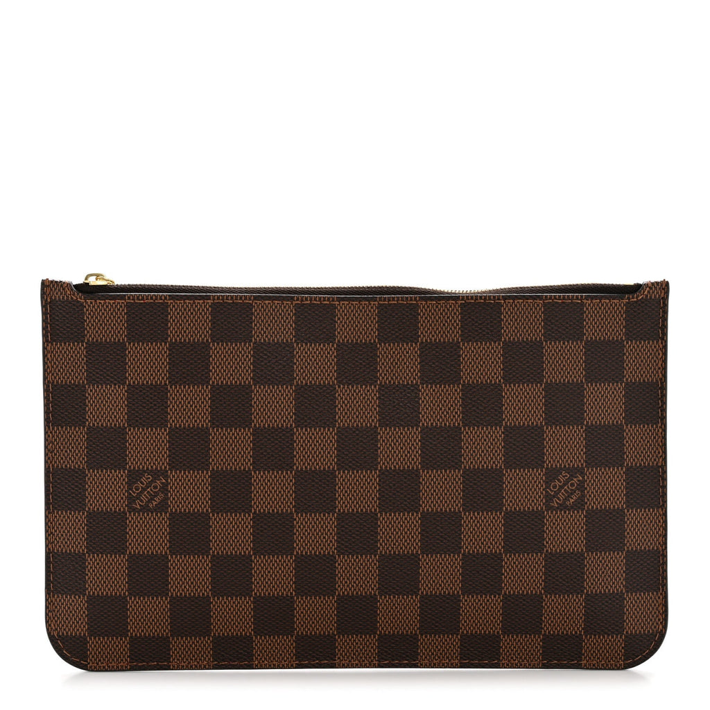 Louis Vuitton Damier Ebene Neverfull MM GM Pochette