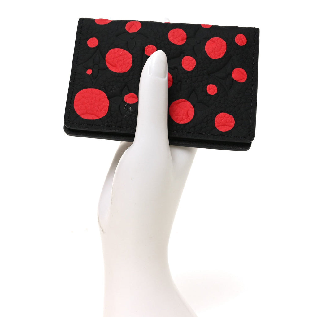 Louis Vuitton LV X YK Empreinte Pocket Organizer Black Red