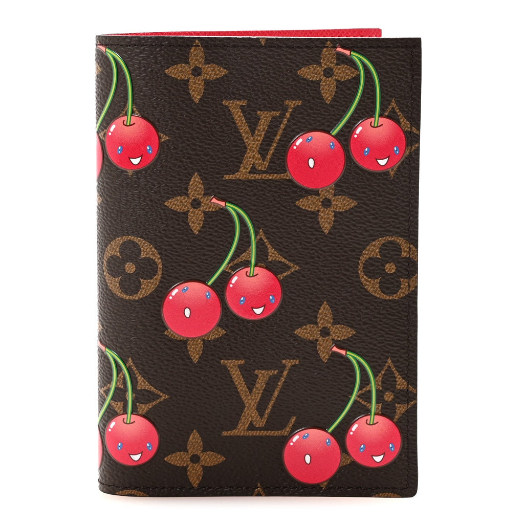 Louis Vuitton LV X TM Monogram Cerises Passport Cover