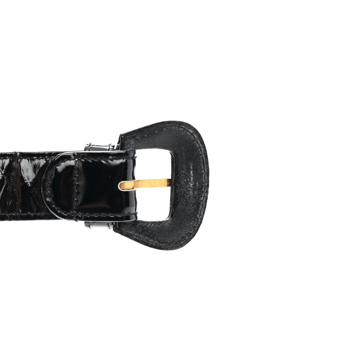 Chanel Patent Flap Waist Belt Bag Black