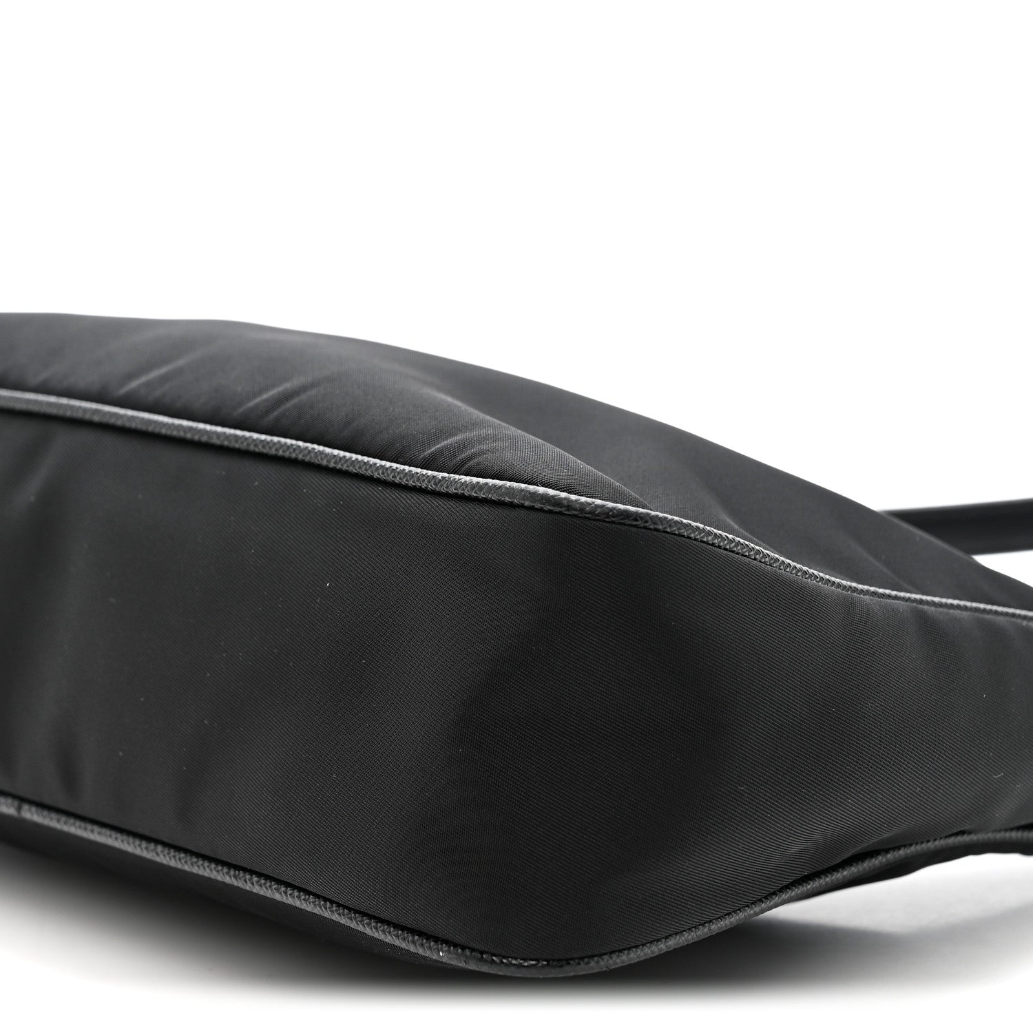 Prada Tessuto Nylon Saffiano Mini Re-Edition 2005 Bag Black