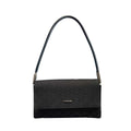 GUCCI - Black GG Monogram Canvas Shoulder Bag