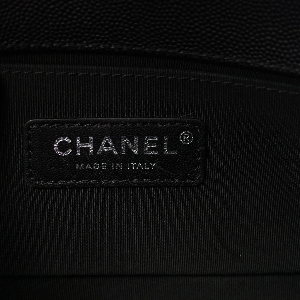 Chanel Caviar Quilted Small Boy Flap Black