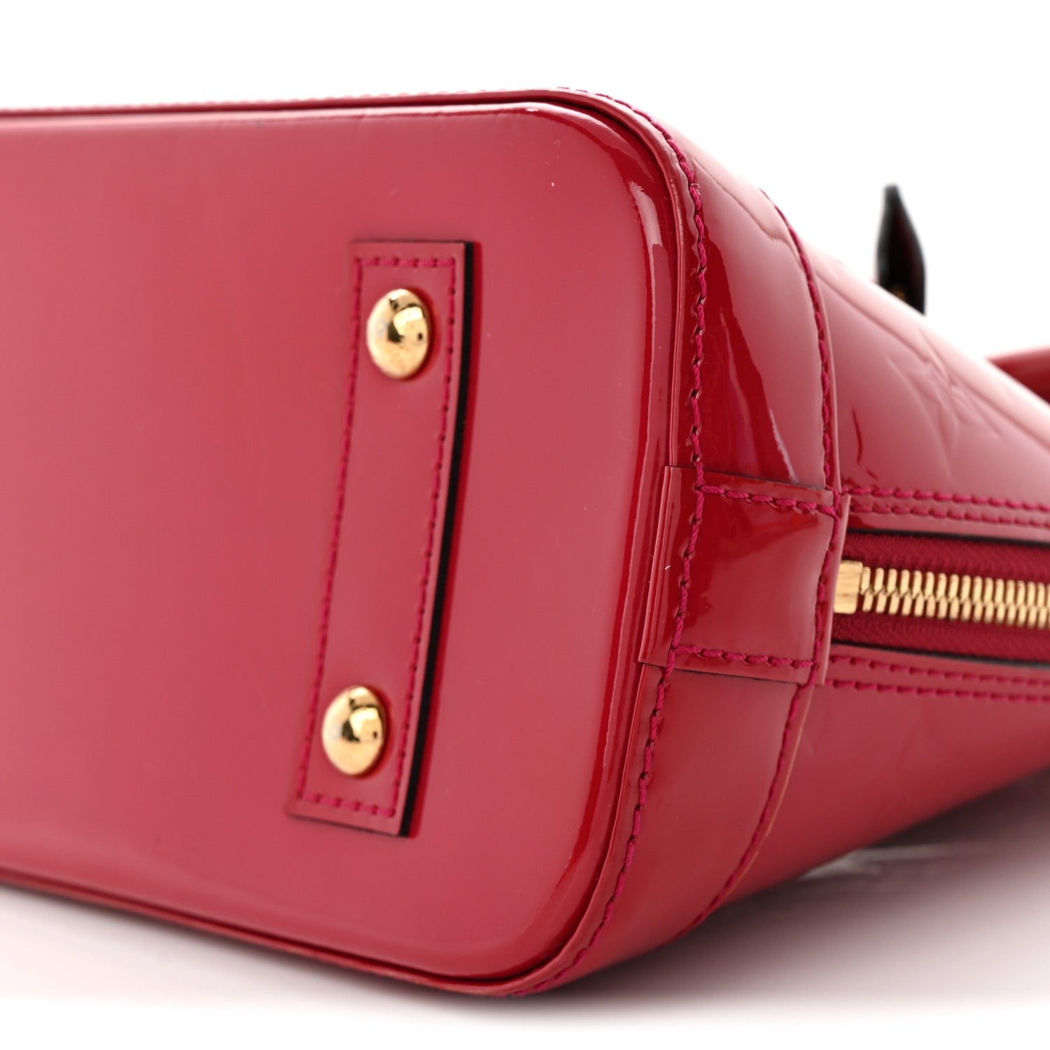 Louis Vuitton Vernis Alma BB Rose Indien