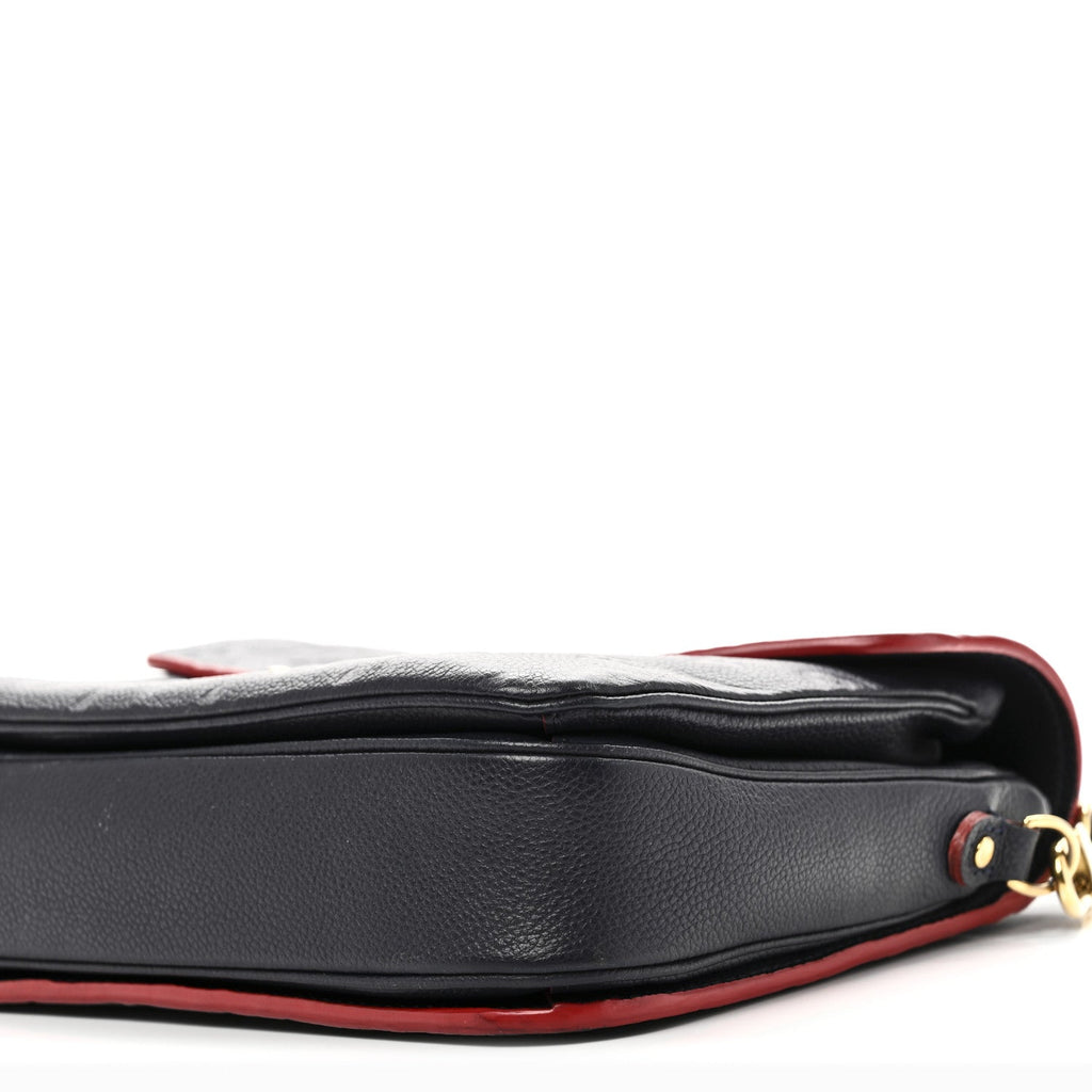 Louis Vuitton Empreinte Pochette Metis Marine Rouge