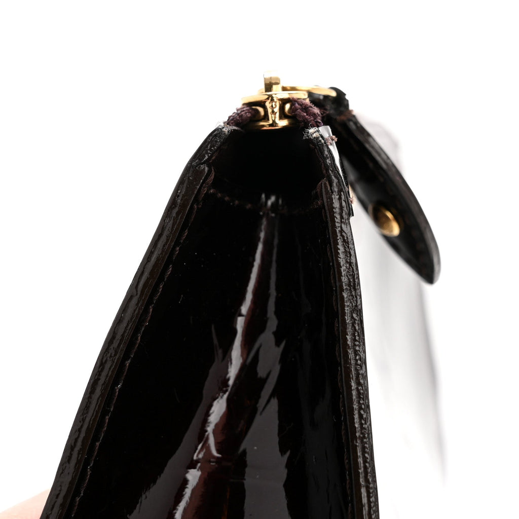 Louis Vuitton Vernis Trousse Cosmetic Pouch Amarante