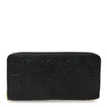 Louis Vuitton Empreinte Zippy Wallet Black
