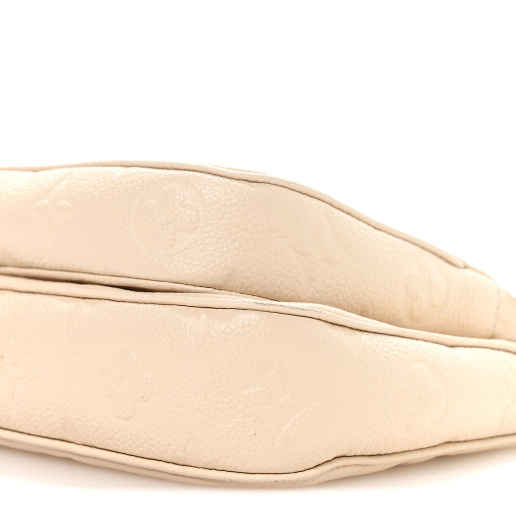 Louis Vuitton Empreinte Monogram Giant Multi Pochette Accessories Cream