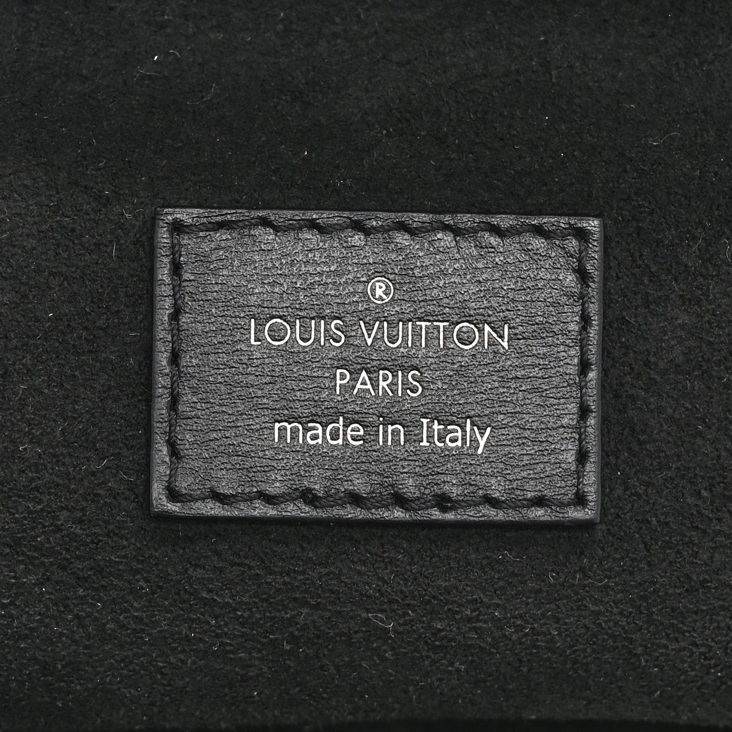 Louis Vuitton Monogram Ink Vanity PM Black