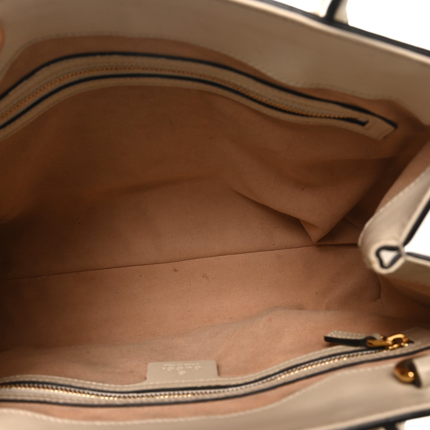 Gucci Boarded Plutone Calfskin Medium Jackie 1961 Tote Mystic White