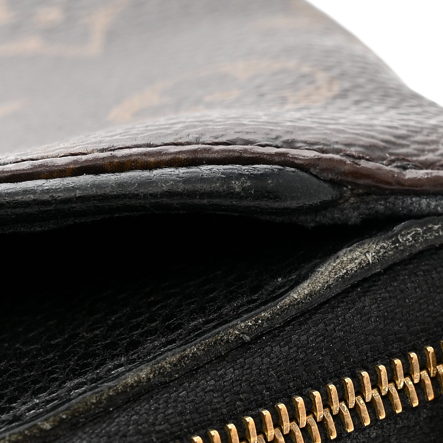 Louis Vuitton Monogram Pallas Clutch Black