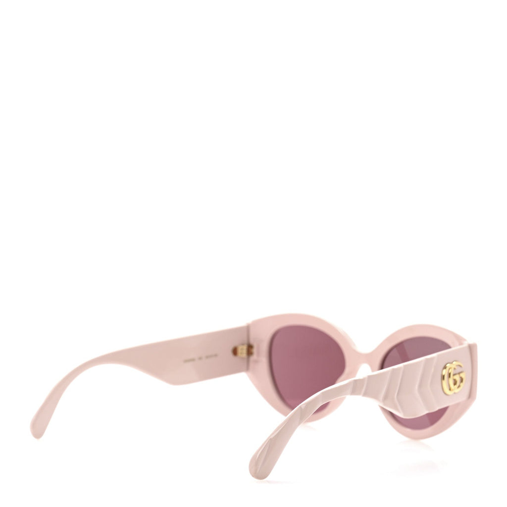 Gucci Acetate GG Cat Eye Sunglasses GG0809S Pink