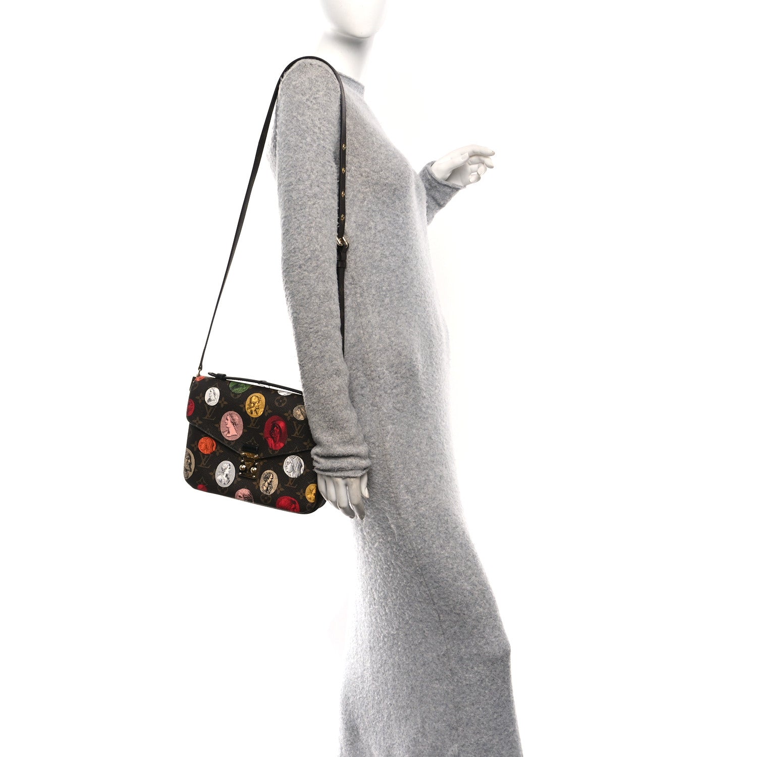 Louis Vuitton X FORNASETTI Monogram Cameo Pochette Metis