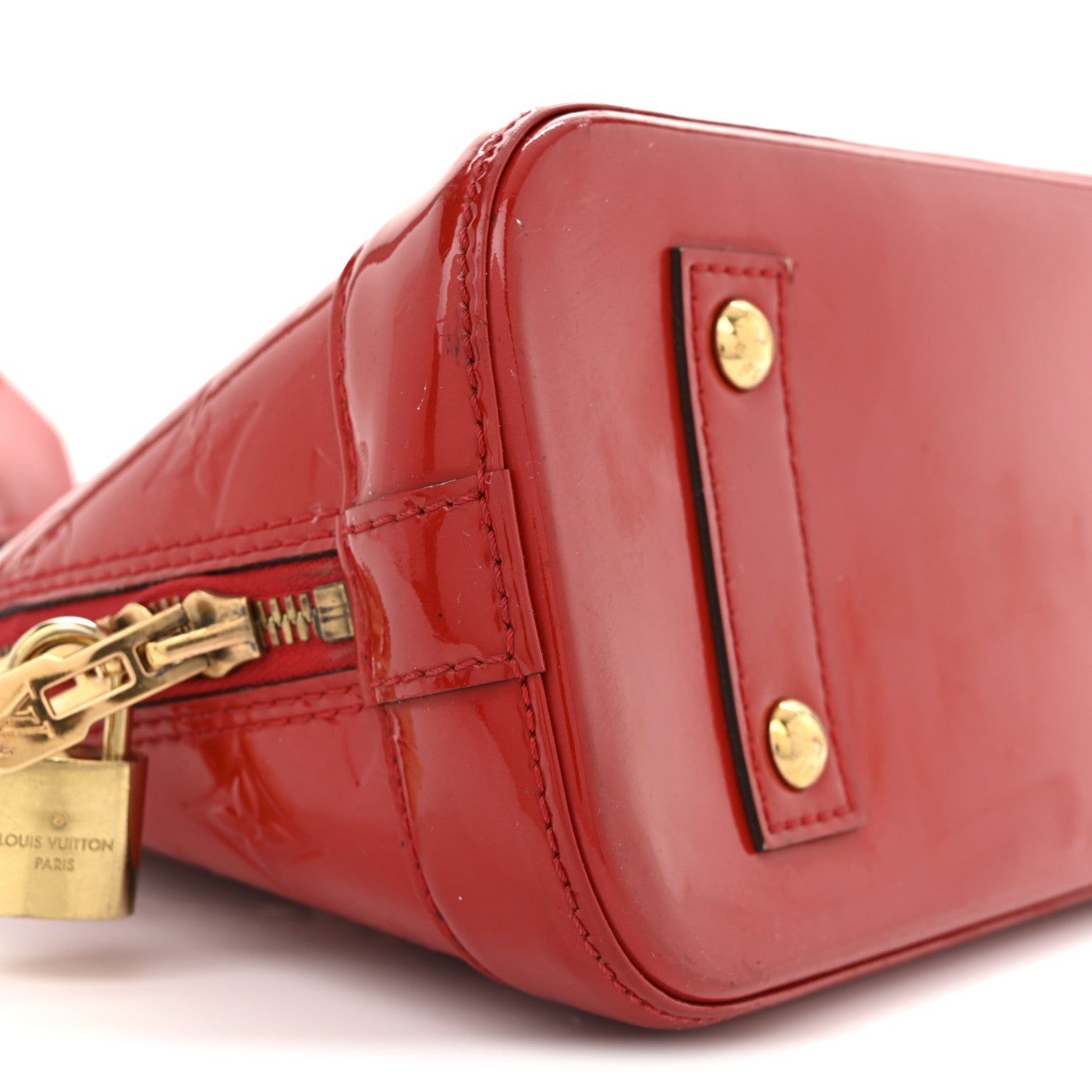Louis Vuitton Vernis Alma BB Cherry