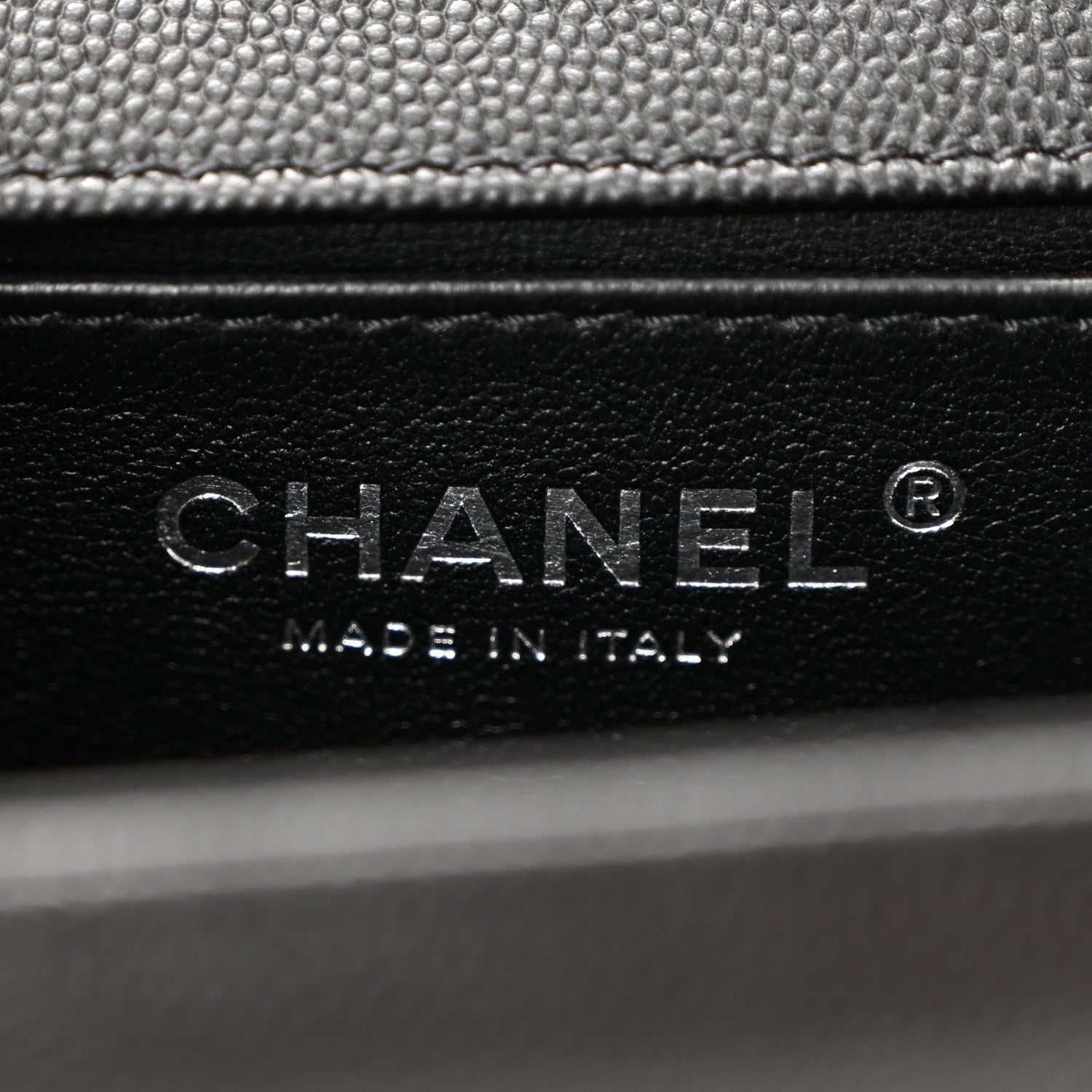 Chanel Caviar Quilted Medium Boy Flap Black
