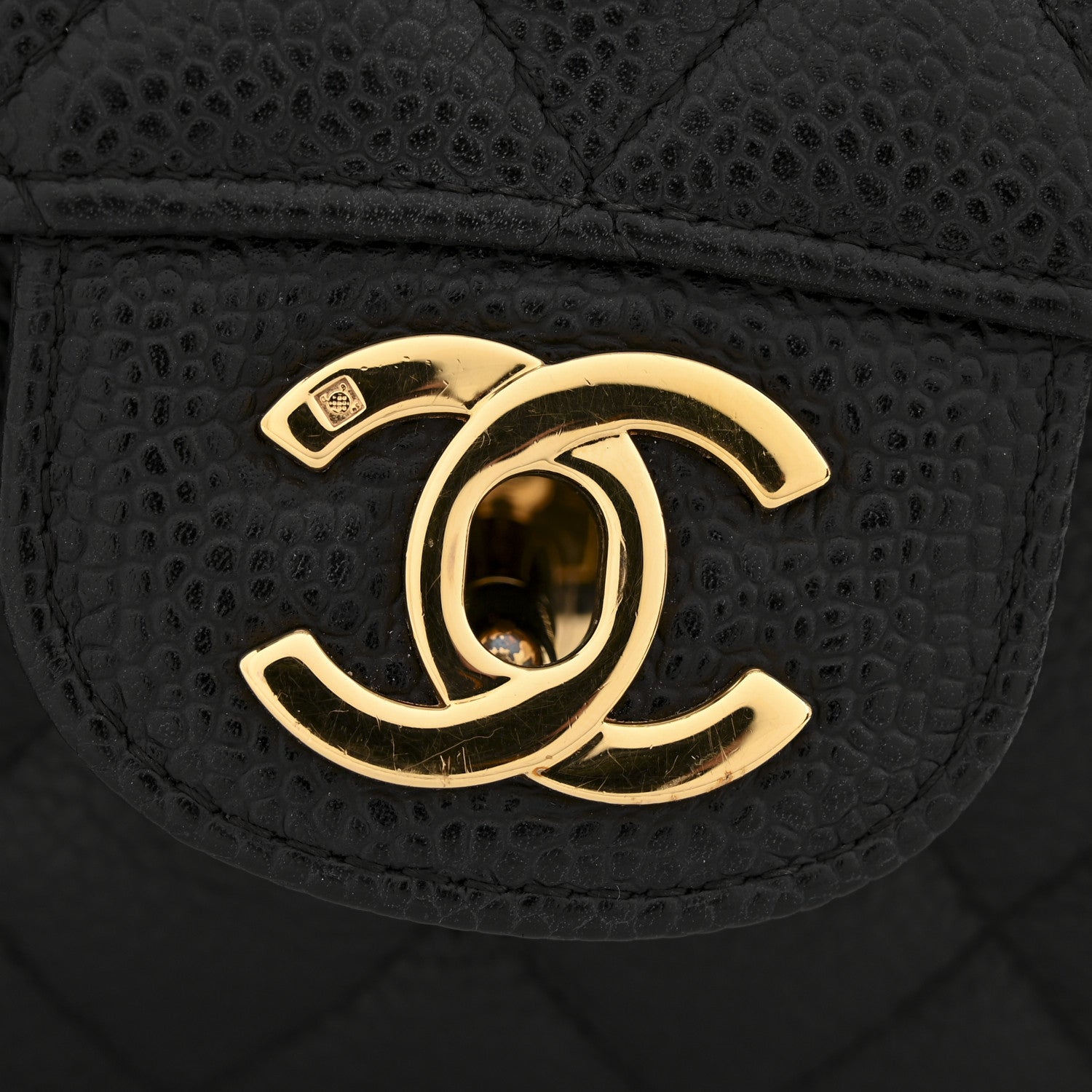 Chanel Caviar Quilted Small Double Flap Black
