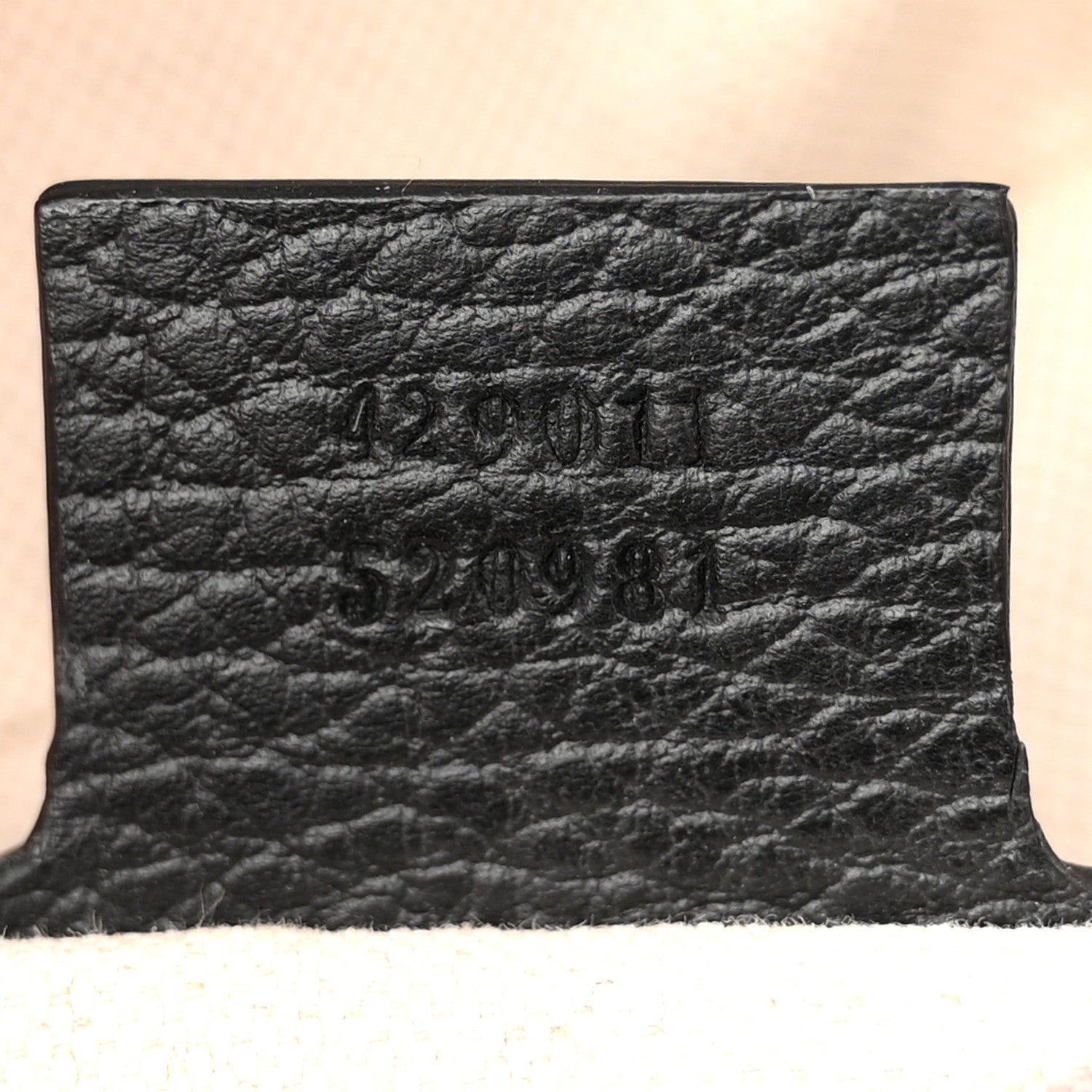 Gucci Dollar Calfskin GG Marmont Briefcase Black