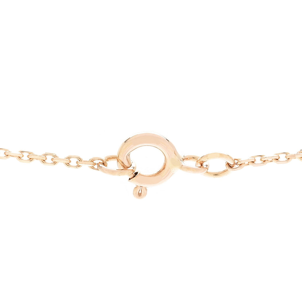 Louis Vuitton 18K Pink Gold Diamond Pink Mother of Pearl Color Blossom BB Star Pendant Necklace
