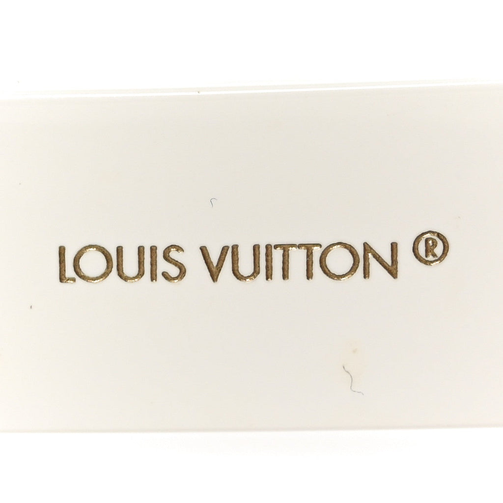 Louis Vuitton LV X TM Acetate Monogram Multicolor Cat Eye Sunglasses Z2711W Rose White