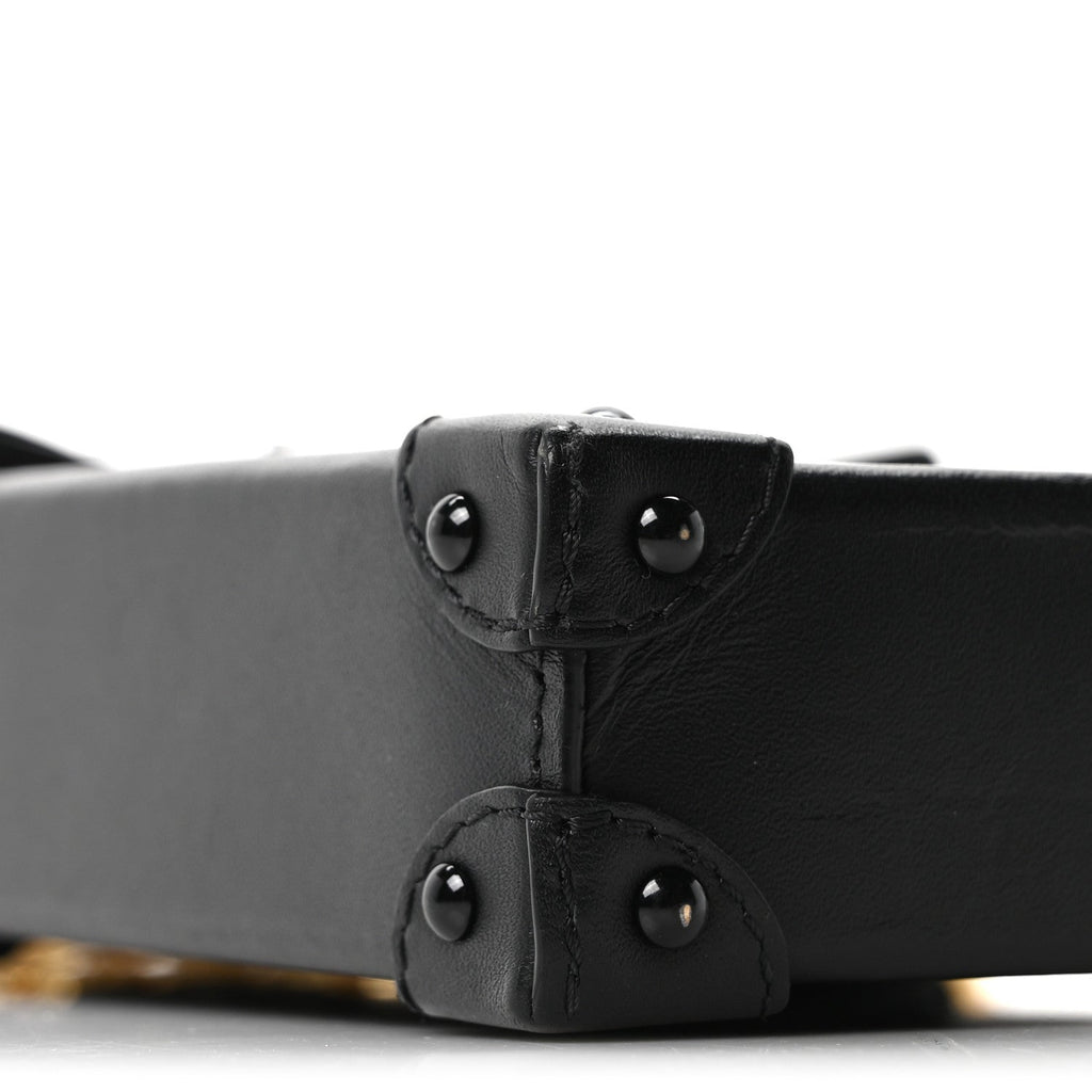 Louis Vuitton Monogram Pochette Trunk Verticale Black