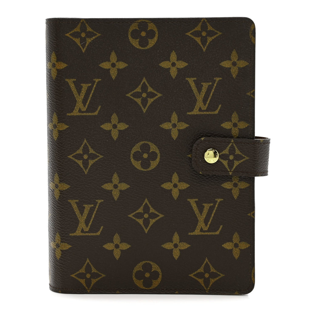 Louis Vuitton Monogram Medium Ring Agenda Cover
